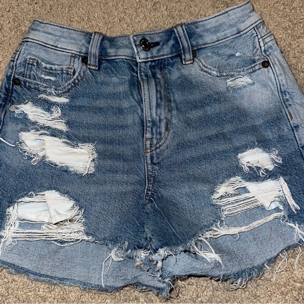 American Eagle Outfitters Light Blue Denim